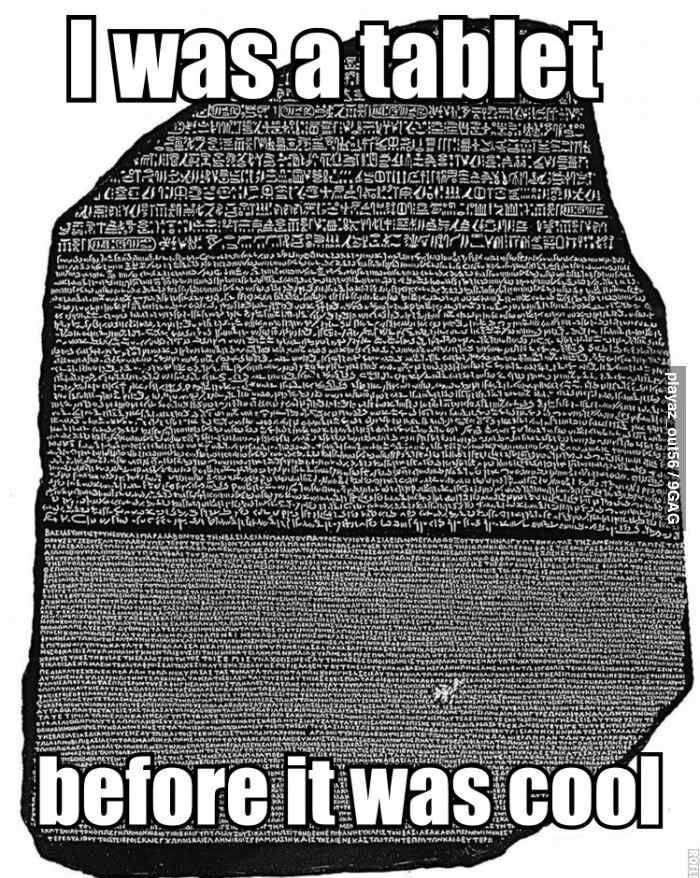 tablet meme rosetta stone